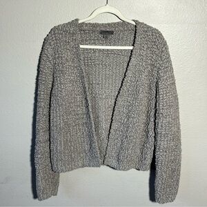 Barefoot Dreams Bloucle Open Front Cardigan Beach Rock